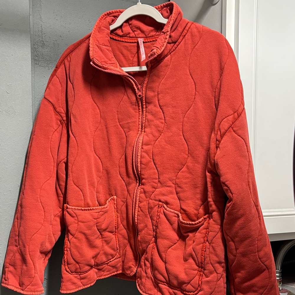 Fabletics Quilted Puffer Jacket - Size L